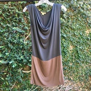 FOREVER 21 Cowl Neck Sheath Mini Dress